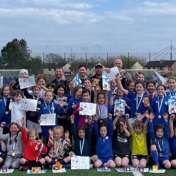 Dumfries football academy is a winner with youngsters