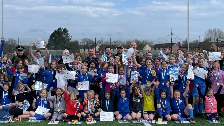 Dumfries football academy is a winner with youngsters
