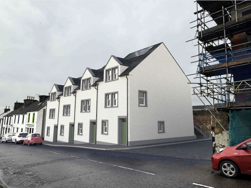 Glenluce artist's impression