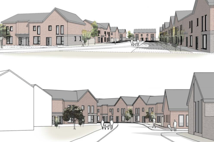 Artists' impression of Lochside